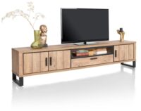 Pavarotti, lowboard 240 cm - 3-deuren + 1-lade + 1-niche (+ LED) - Afbeelding 2