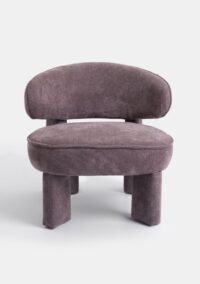 Lysa fauteuil - Pourpre