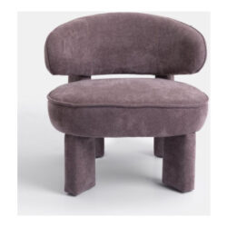 Lysa fauteuil - Pourpre