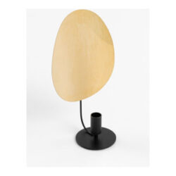Bea bougeoir H30cm - Noir/Or