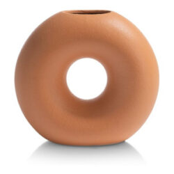 Donut vaas H22cm - Oranje
