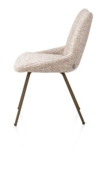 Mats, chaise - 4 pieds - steelbrown - Luton - Cuivre - Image 3
