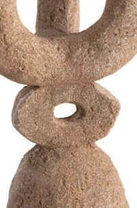 June kandelaar H27cm - Bruin - Afbeelding 3