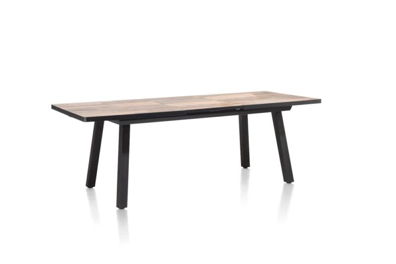 Avalox, Uitschuiftafel 160 (+ 50) X 98 Cm - Kleur Driftwood - 4 Poot - Afbeelding 2