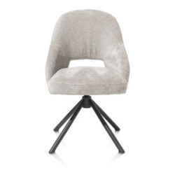 Nikolas, chaise - pied central pivotante - selected choices