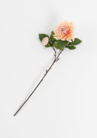 Dahlia spray kunstbloem H75cm - Roze