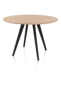 Arvada, bartafel 140 cm, rond, 4 poot - Rough off black - Afbeelding 2