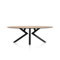 Masura, table ellipse - 220 x 105 cm - Chene
