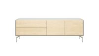 Niora, lowboard 170 cm - 2-deuren + 2-laden