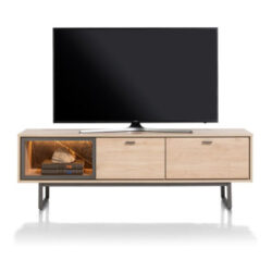 Helsinki, buffet bas 170 cm. - 2-tiroirs + 1-niche (+ LED)