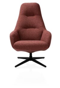 Vernon, fauteuil met draaifunctie - hoge rug