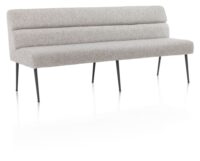 Jace, banc 200 cm + confort ressorts - tissu Luton - gris - Image 2
