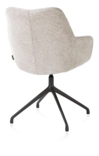 Mats, armstoel - aluminium frame 4-poots - draaibaar - selected choices - Afbeelding 2