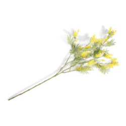 Mimosa Branch H110cm kunstbloem - Geel