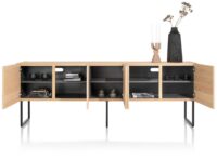 Carving, dressoir 240 cm. - 5-deuren - natural - Afbeelding 2