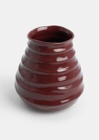 Dyon vaas h27cm - Bordeaux