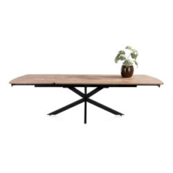 Pavalon, uitschuiftafel 200 (+ 78) x 100 cm - Barnwood