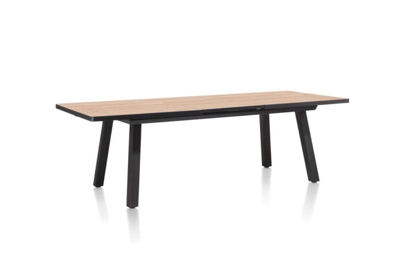 Avalox, Uitschuiftafel 190 (+ 60) X 98 Cm - Kleur Naturel - 4 Poot - Afbeelding 2