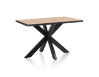 Avalox, bartafel 170 x 98 cm - kleur oak natural vintage - centrale poot - Afbeelding 2
