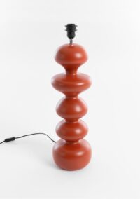 Flore pied de lampe 1*E27 - Rouille