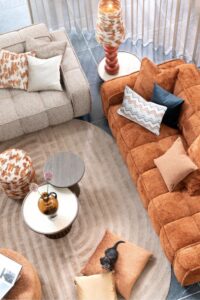 Beautiq Noble kussen 50x50cm - koper - Afbeelding 3