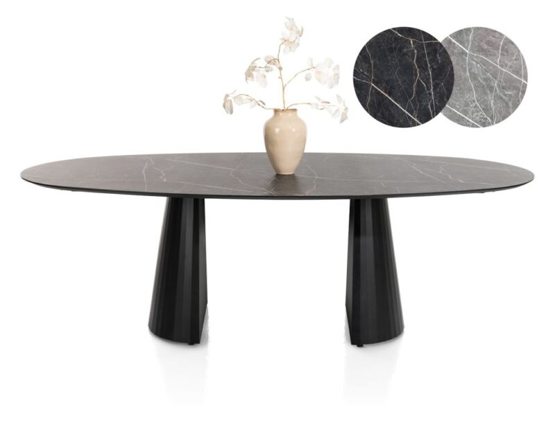 Arabax, Table - Ellipse - 240 X 120 Cm - Onyx - Image 2