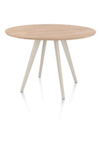 Arvada, bartafel 140 cm, rond, 4 poot - Creme - Afbeelding 2
