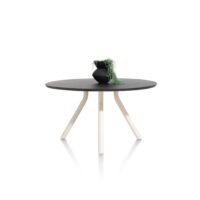 Arvada, tafel 125 cm. - rond - centrale poot Nebbia - Onyx Nebbia - Afbeelding 2