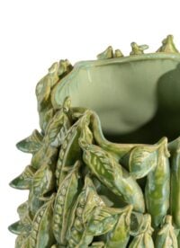 Peas in a pot vase H45cm - Vert - Image 3