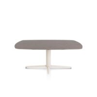 Saluti, eetkamertafel ovaal 180 X 105 cm. - centrale teenpoot - creme - Lava