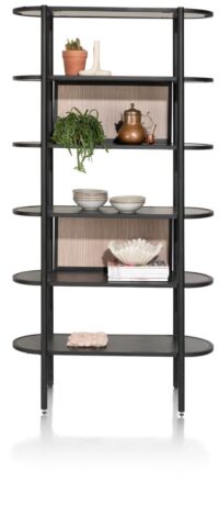 Aramon, bibliotheque 100 cm. - 5-niches