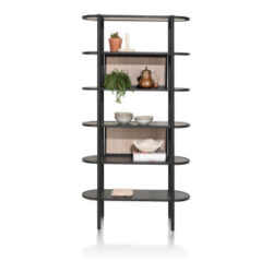Aramon, bibliotheque 100 cm. - 5-niches