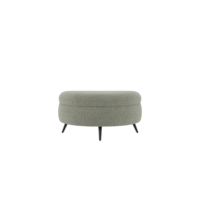 Creazzo, Poef / hocker halfrond