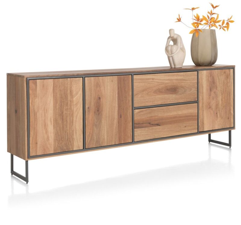 Trapani, Dressoir 240 Cm - 3-Deuren + 2-Laden - Afbeelding 2