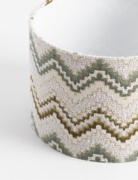 Beautiq Lush lampenkap 30 x 21cm - Olijf - Afbeelding 2