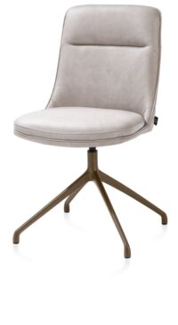 Mateo, chaise - pivotante - steelbrown - Pala - Gris clair - Image 2