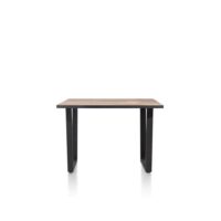 Avalox, table 140 x 98 cm - couleur driftwood - V pied