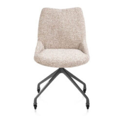 Mats, chaise - roulettes - graphite - Luton - Cuivre