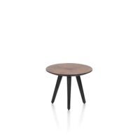 Maze, table basse ronde 40 cm - hauteur 32 cm - Rouille