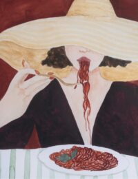 Allegra wand doek - 90x140cm - Afbeelding 2