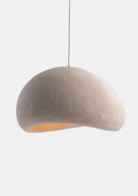 Isha hanglamp 1*e27 - Cremekleurig