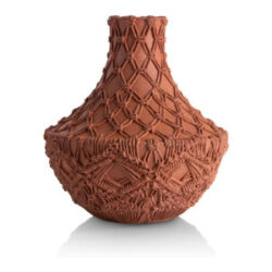 Maeve vase H33cm - Terracotta