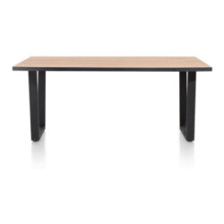 Avalox, eetkamertafel 170 x 98 cm - kleur oak natural vintage - V poot