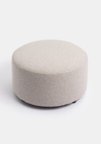 BeautiQ - Vero poef - rond 34cm - Beige