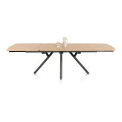Novello, table a rallonge 170 (+ 60) x 100 cm - natural