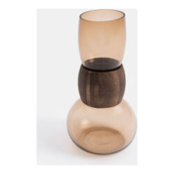 Leya vase h40cm - Brun