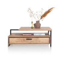 Pavarotti, salontafel 60 x 110 cm + 1-lade t&t + 1-niche