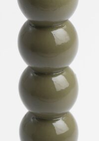 DOTS bougeoir 25cm - Olive - Image 2