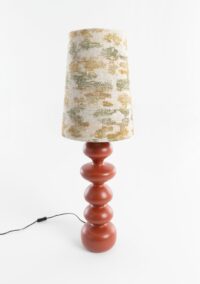 Flore pied de lampe 1*E27 - Rouille - Image 2