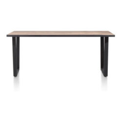 Avalox, table de bar 230 x 98 cm - couleur driftwood - V pied